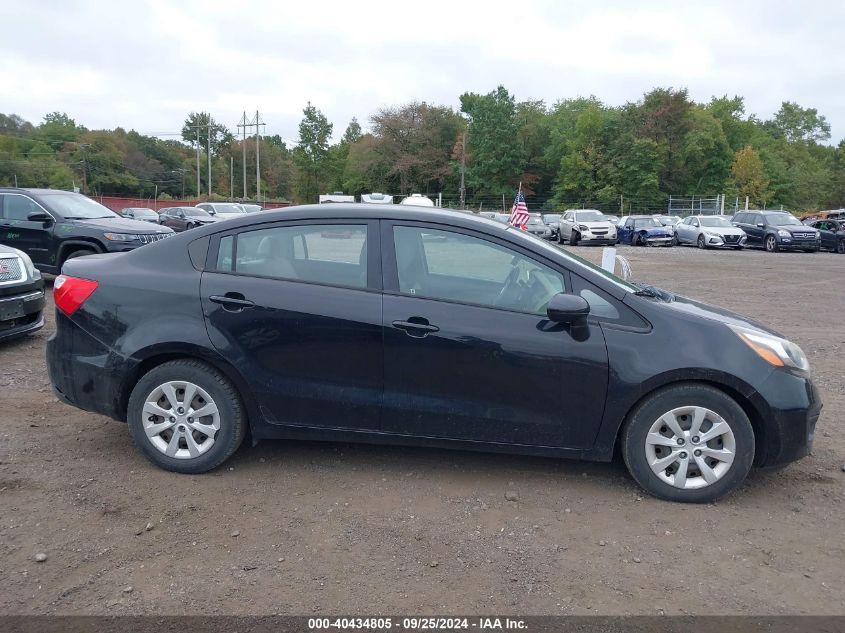 2015 Kia Rio Lx VIN: KNADM4A35F6433807 Lot: 40434805