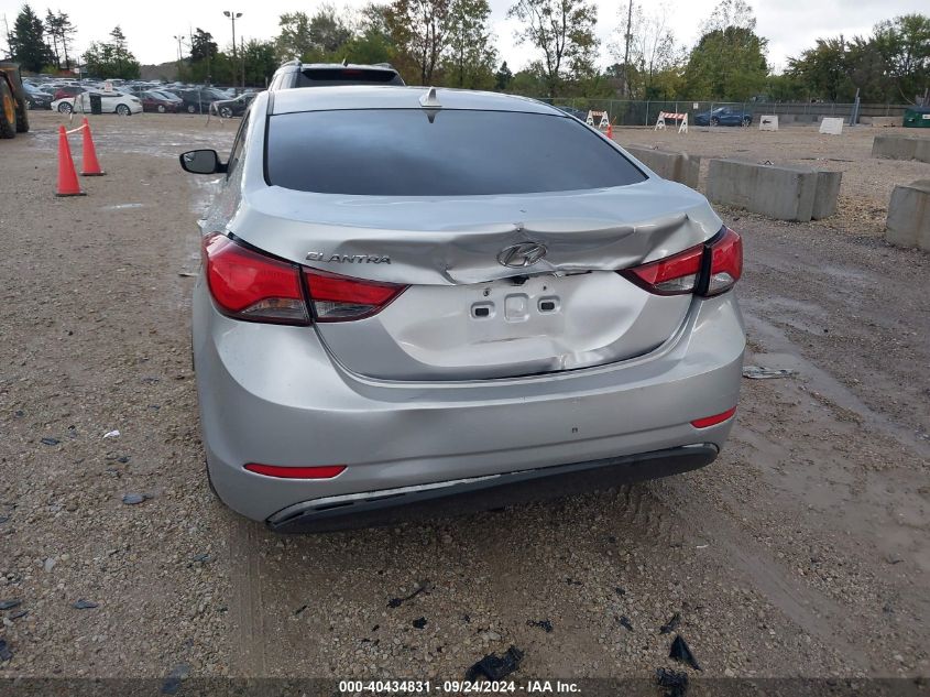 2014 Hyundai Elantra Se VIN: 5NPDH4AE9EH473854 Lot: 40434831