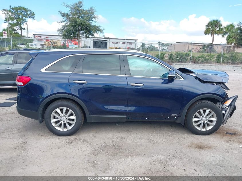 5XYPGDA34HG214814 2017 Kia Sorento 2.4L Lx