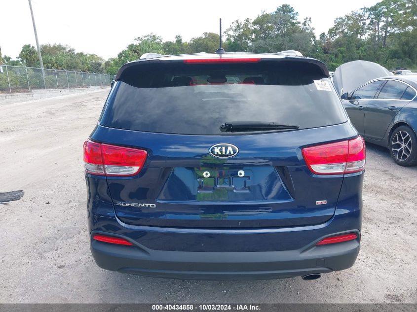 5XYPGDA34HG214814 2017 Kia Sorento 2.4L Lx