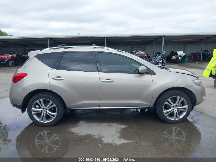 2010 Nissan Murano Le VIN: JN8AZ1MU1AW010195 Lot: 40434860