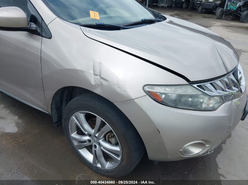 2010 Nissan Murano Le VIN: JN8AZ1MU1AW010195 Lot: 40434860