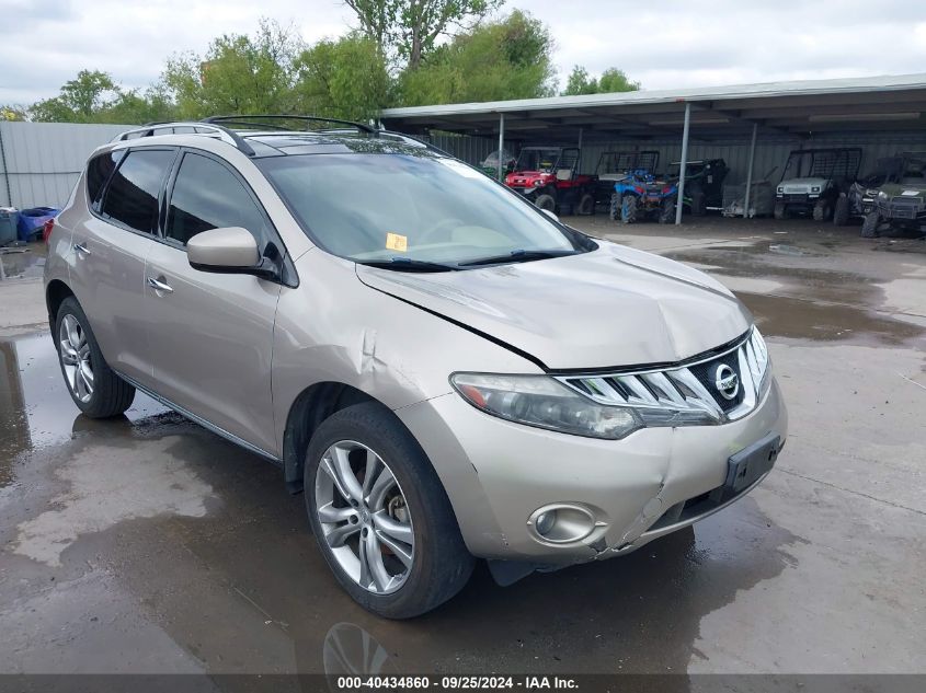 2010 Nissan Murano Le VIN: JN8AZ1MU1AW010195 Lot: 40434860