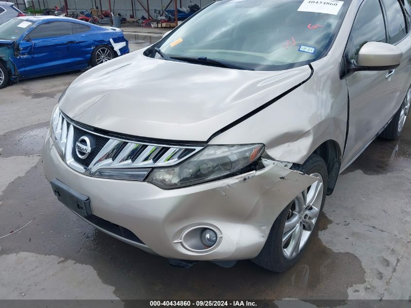 2010 Nissan Murano Le VIN: JN8AZ1MU1AW010195 Lot: 40434860