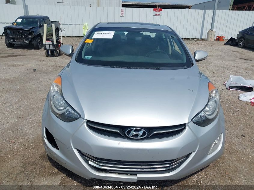 2012 Hyundai Elantra Limited VIN: 5NPDH4AEXCH084556 Lot: 40434864