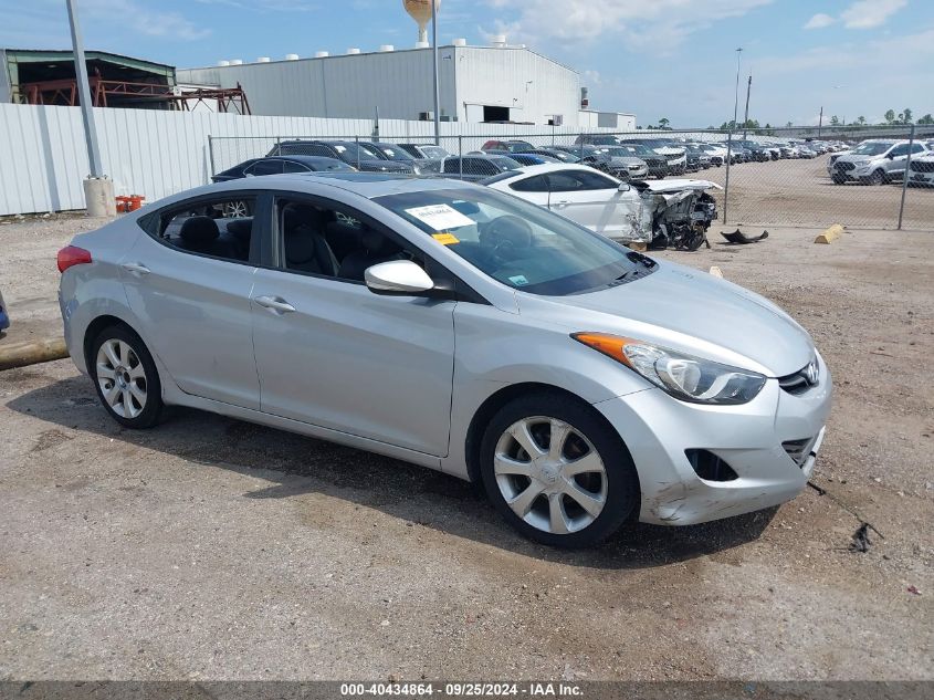 2012 Hyundai Elantra Limited VIN: 5NPDH4AEXCH084556 Lot: 40434864