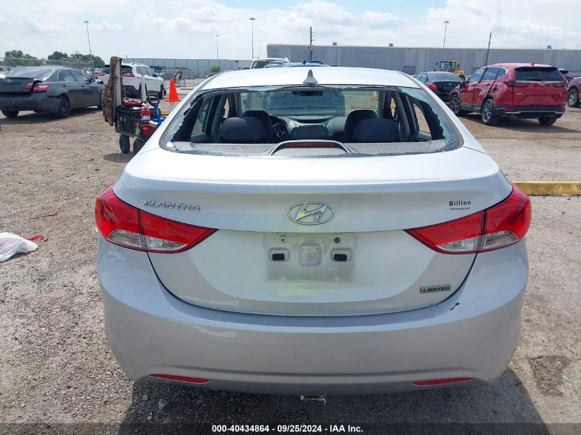 2012 Hyundai Elantra Limited VIN: 5NPDH4AEXCH084556 Lot: 40434864