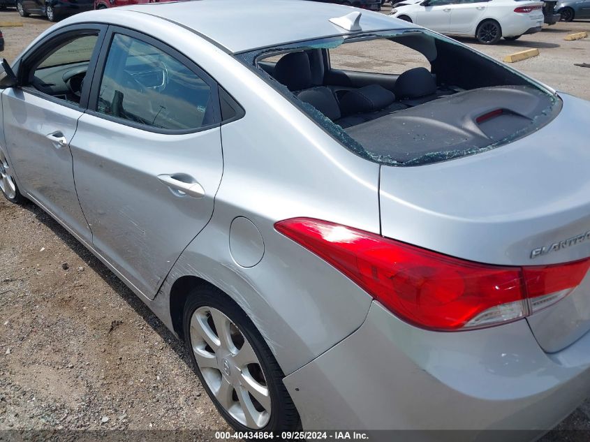 2012 Hyundai Elantra Limited VIN: 5NPDH4AEXCH084556 Lot: 40434864