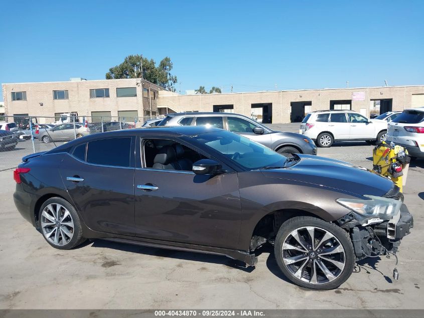 2016 Nissan Maxima 3.5 Sr VIN: 1N4AA6AP7GC419929 Lot: 40434870