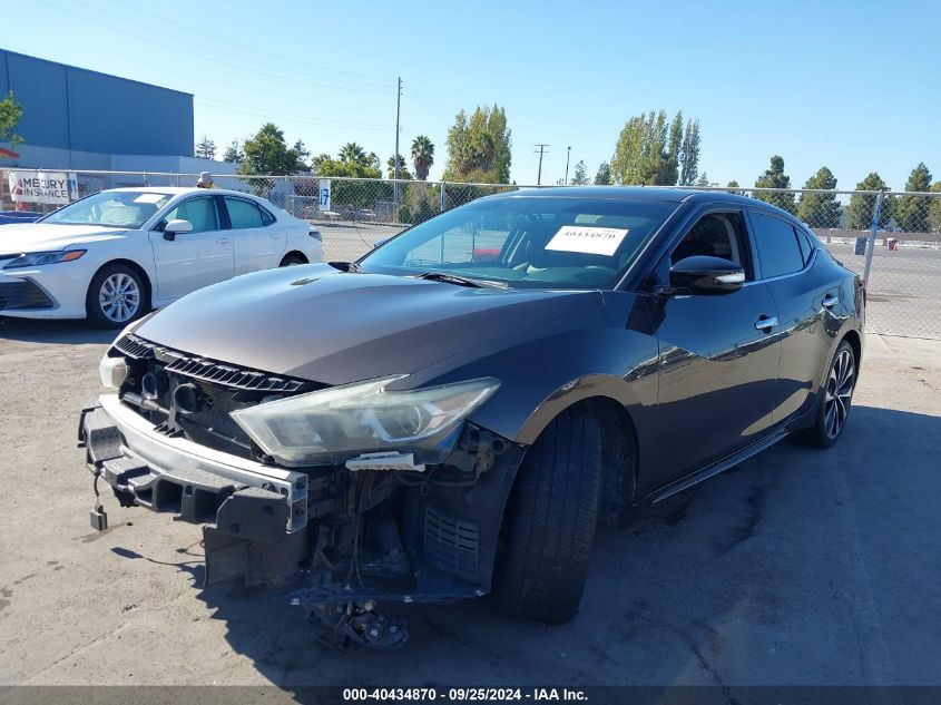 2016 Nissan Maxima 3.5 Sr VIN: 1N4AA6AP7GC419929 Lot: 40434870