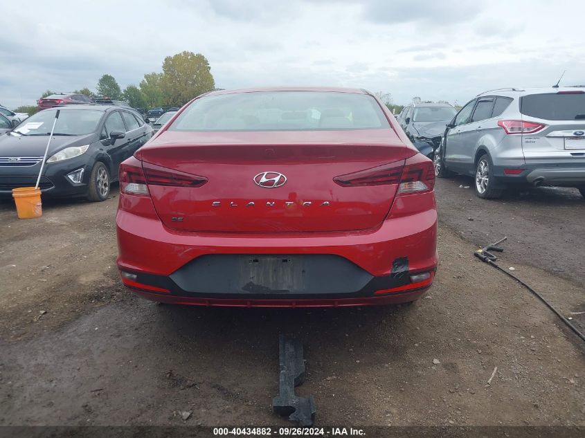 2019 Hyundai Elantra Se VIN: KMHD74LF8KU875743 Lot: 40434882