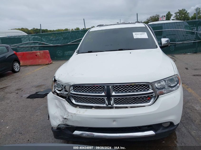 2013 Dodge Durango Citadel VIN: 1C4SDJET9DC512527 Lot: 40434897