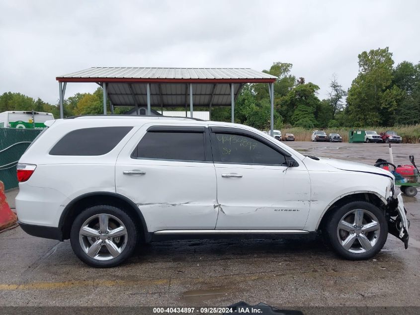 2013 Dodge Durango Citadel VIN: 1C4SDJET9DC512527 Lot: 40434897