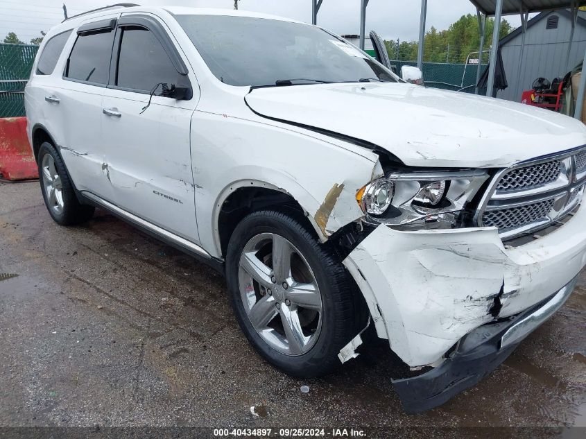 2013 Dodge Durango Citadel VIN: 1C4SDJET9DC512527 Lot: 40434897