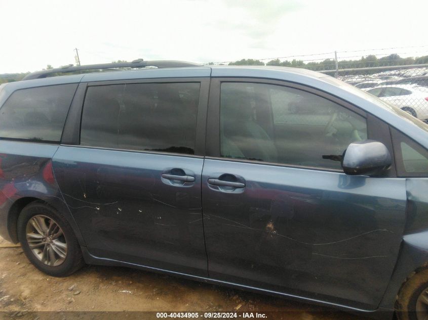 5TDYK3DC8ES441267 2014 Toyota Sienna Xle V6 8 Passenger