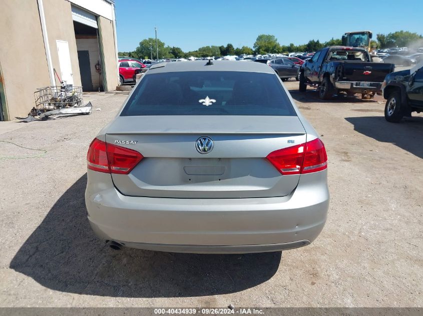 2013 Volkswagen Passat Se VIN: 1VWBH7A3XDC035990 Lot: 40434939