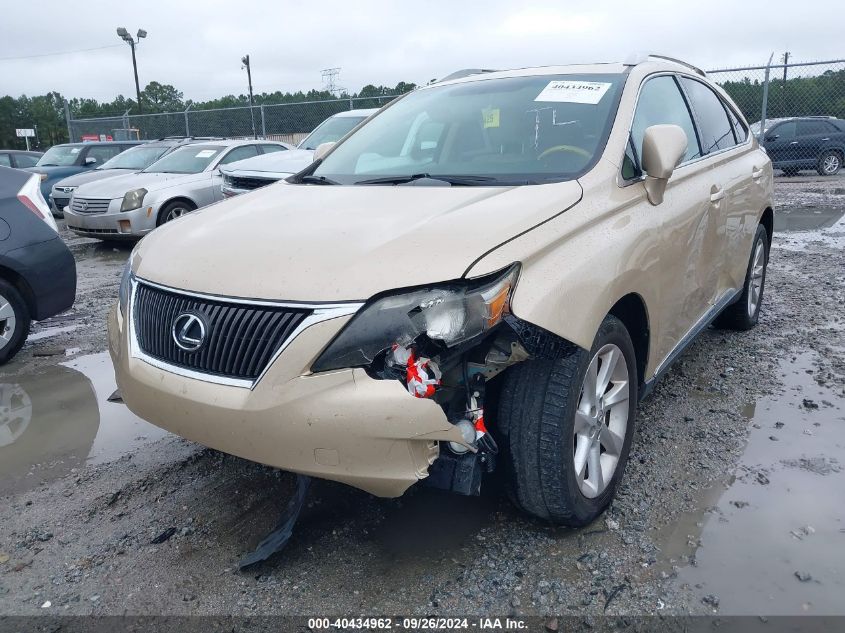 2T2ZK1BA3AC016306 2010 Lexus Rx 350 350