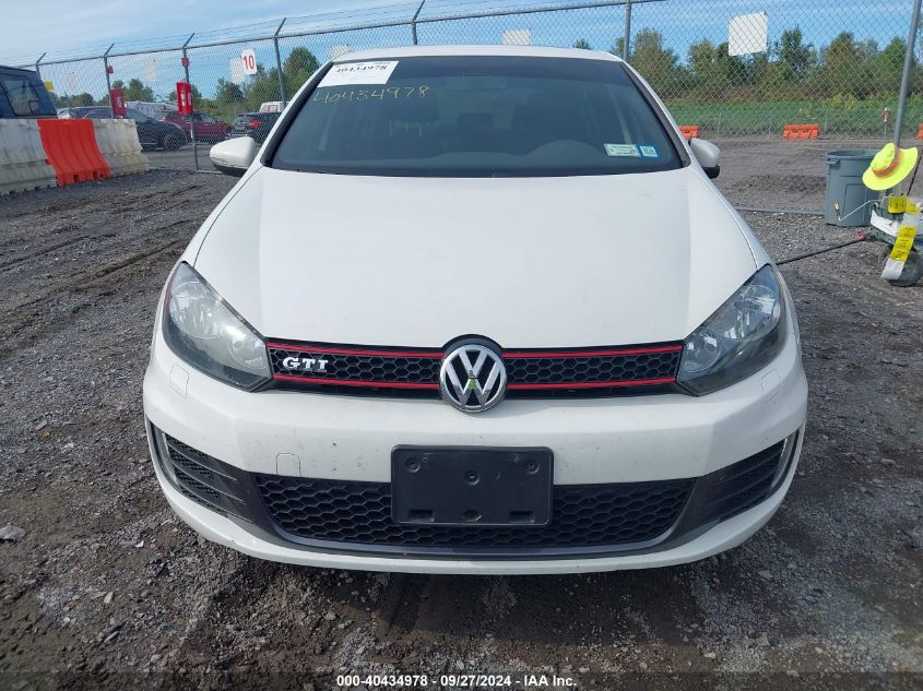 2011 Volkswagen Gti 4-Door VIN: WVWHV7AJ9BW066356 Lot: 40434978