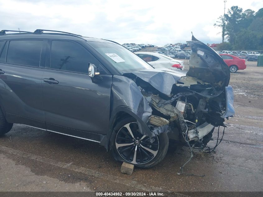 2021 Toyota Highlander Xse VIN: 5TDLZRAH9MS075018 Lot: 40434982