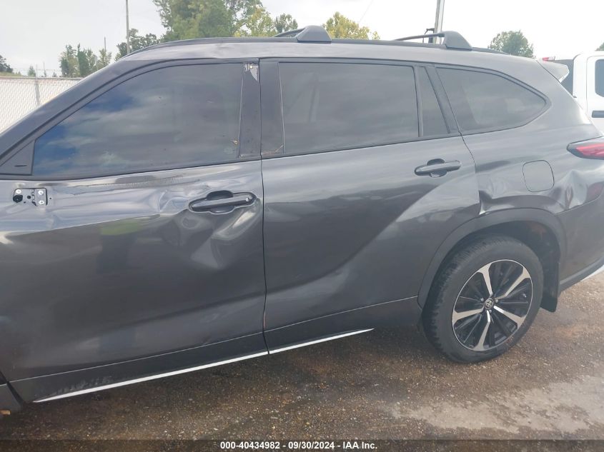 2021 Toyota Highlander Xse VIN: 5TDLZRAH9MS075018 Lot: 40434982