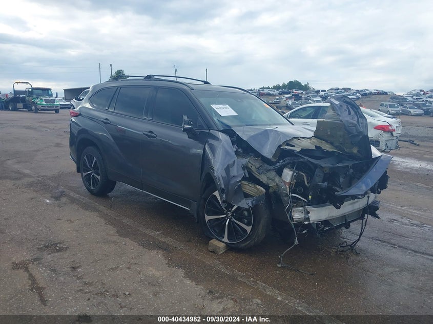 2021 TOYOTA HIGHLANDER  (VIN: 5TDLZRAH9MS075018)