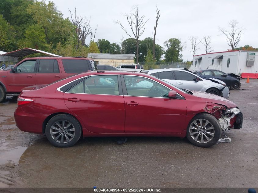 2015 Toyota Camry Xle VIN: 4T1BF1FKXFU926604 Lot: 40434994