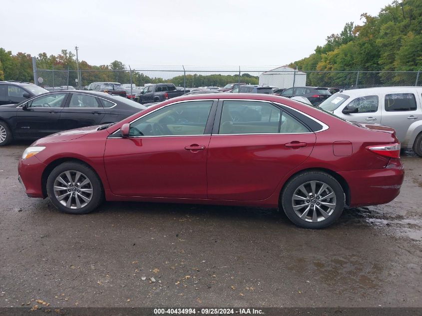 2015 Toyota Camry Xle VIN: 4T1BF1FKXFU926604 Lot: 40434994