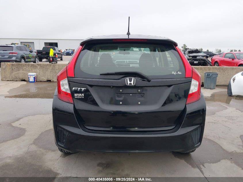 2016 Honda Fit Lx VIN: JHMGK5H54GX009967 Lot: 40435005