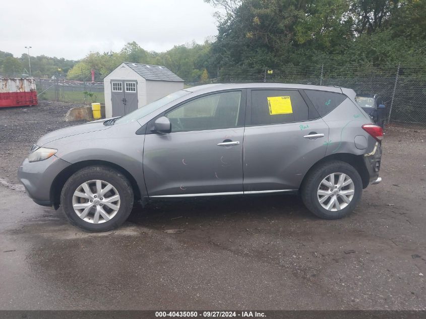 JN8AZ1MW7DW304223 2013 Nissan Murano S