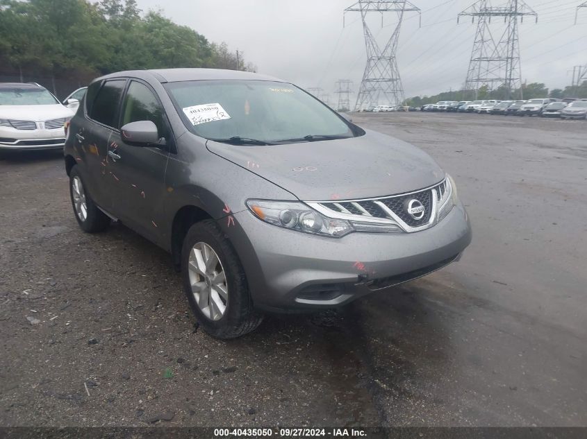 2013 Nissan Murano S VIN: JN8AZ1MW7DW304223 Lot: 40435050