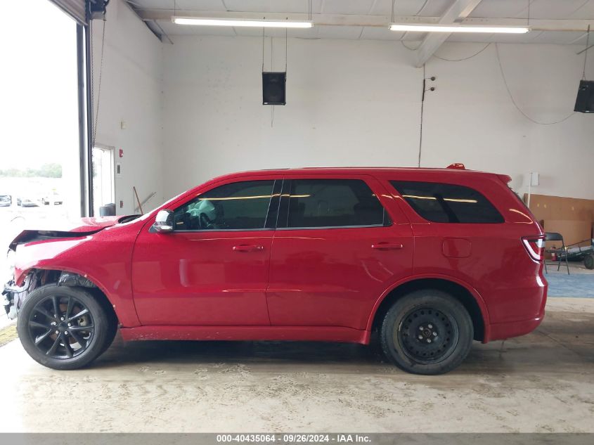 2017 Dodge Durango R/T Rwd VIN: 1C4SDHCT9HC953740 Lot: 40435064