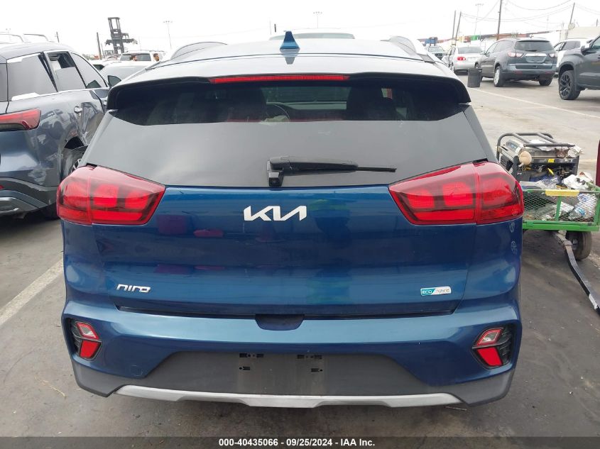 2022 Kia Niro Lxs VIN: KNDCB3LC0N5545866 Lot: 40435066