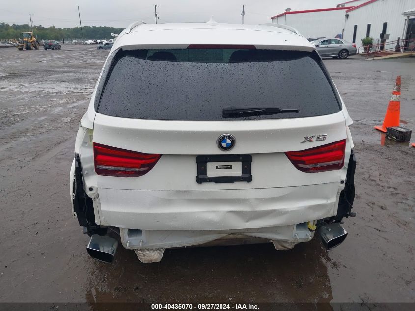 2017 BMW X5 xDrive50I VIN: 5UXKR6C51H0J83847 Lot: 40435070