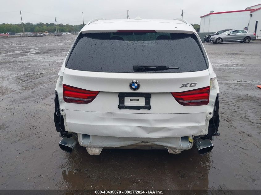 2017 BMW X5 xDrive50I VIN: 5UXKR6C51H0J83847 Lot: 40435070