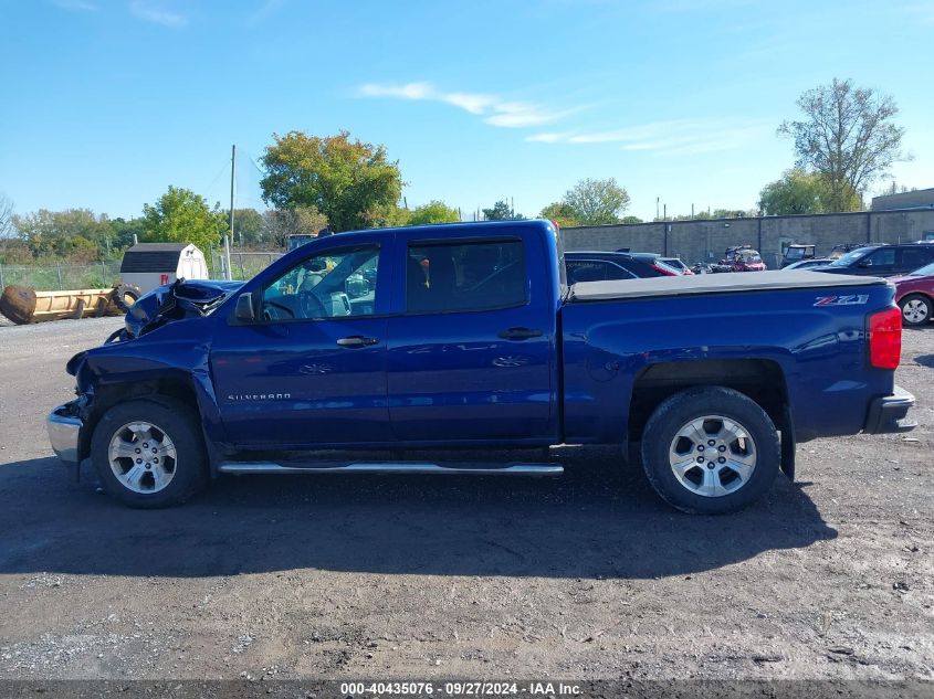 2014 Chevrolet Silverado 1500 2Lt VIN: 3GCUKREC5EG292122 Lot: 40435076