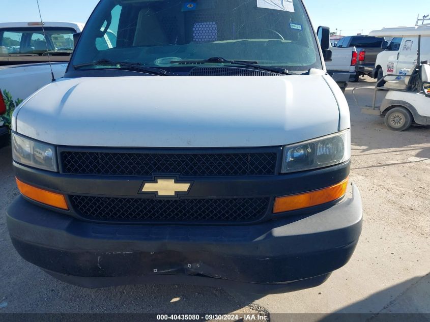 2018 Chevrolet Express 2500 Work Van VIN: 1GCWGBFG6J1172437 Lot: 40435080