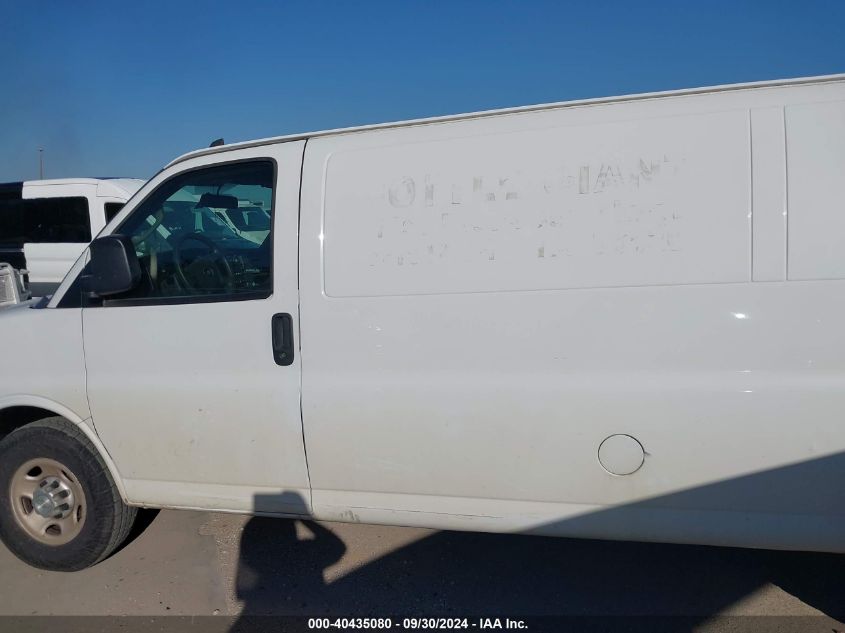 2018 Chevrolet Express 2500 Work Van VIN: 1GCWGBFG6J1172437 Lot: 40435080