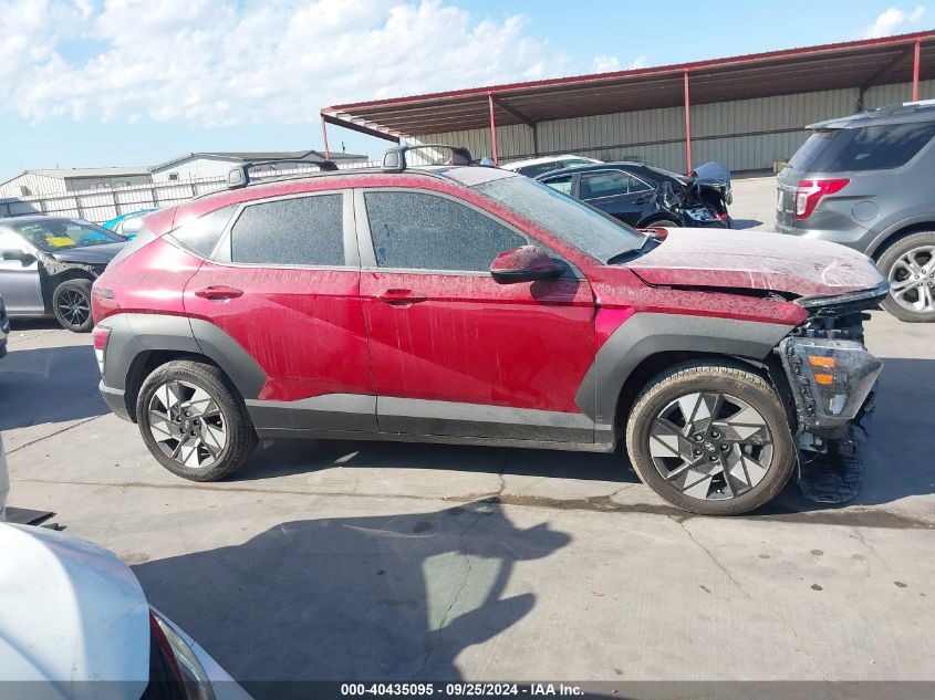 2024 Hyundai Kona Sel VIN: KM8HC3AB5RU109986 Lot: 40435095