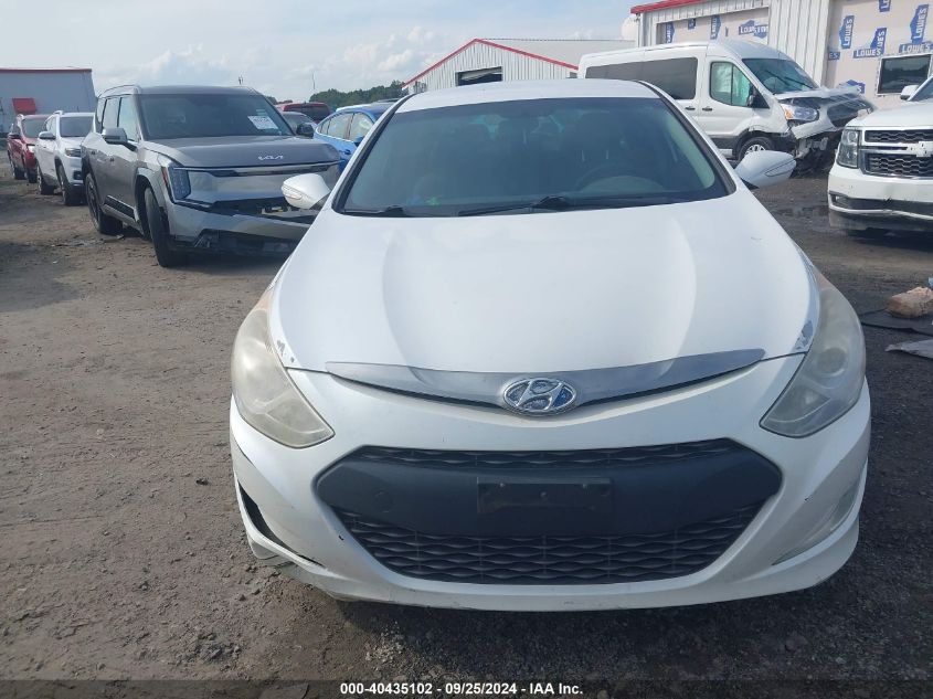 KMHEC4A40EA116673 2014 Hyundai Sonata Hybrid