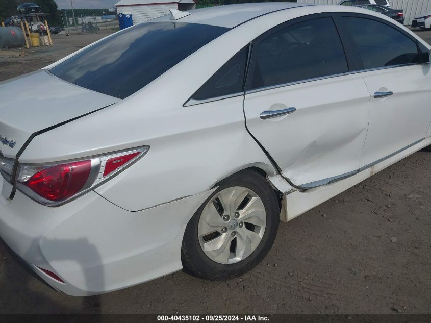 KMHEC4A40EA116673 2014 Hyundai Sonata Hybrid