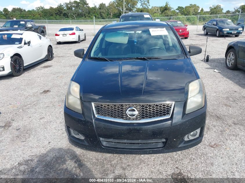 2010 Nissan Sentra 2.0Sr VIN: 3N1AB6AP3AL729386 Lot: 40435103