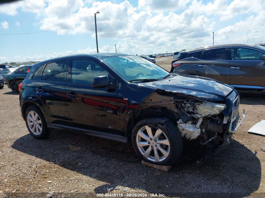 2014 Mitsubishi Outlander Sport Es VIN: 4A4AP3AU7EE012829 Lot: 40435115