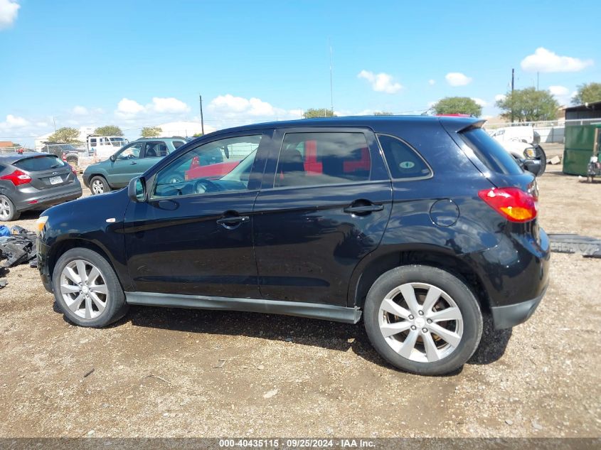 2014 Mitsubishi Outlander Sport Es VIN: 4A4AP3AU7EE012829 Lot: 40435115