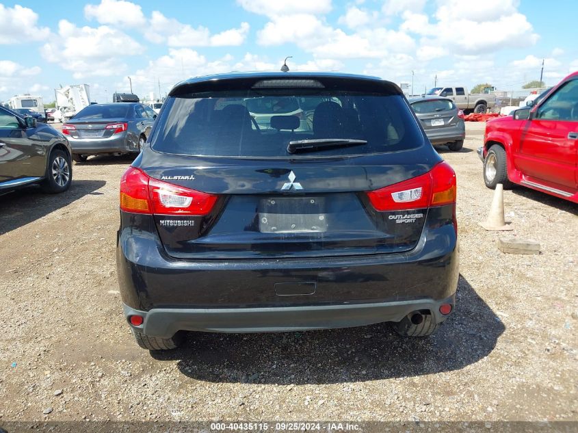 2014 Mitsubishi Outlander Sport Es VIN: 4A4AP3AU7EE012829 Lot: 40435115