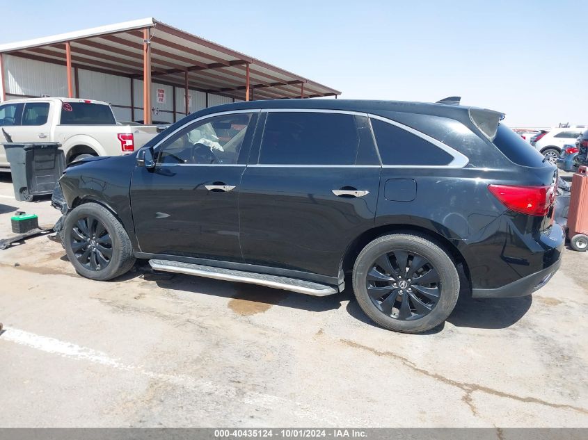 2016 Acura Mdx Technology Acurawatch Plus Packages/Technology Package VIN: 5FRYD3H49GB005613 Lot: 40435124