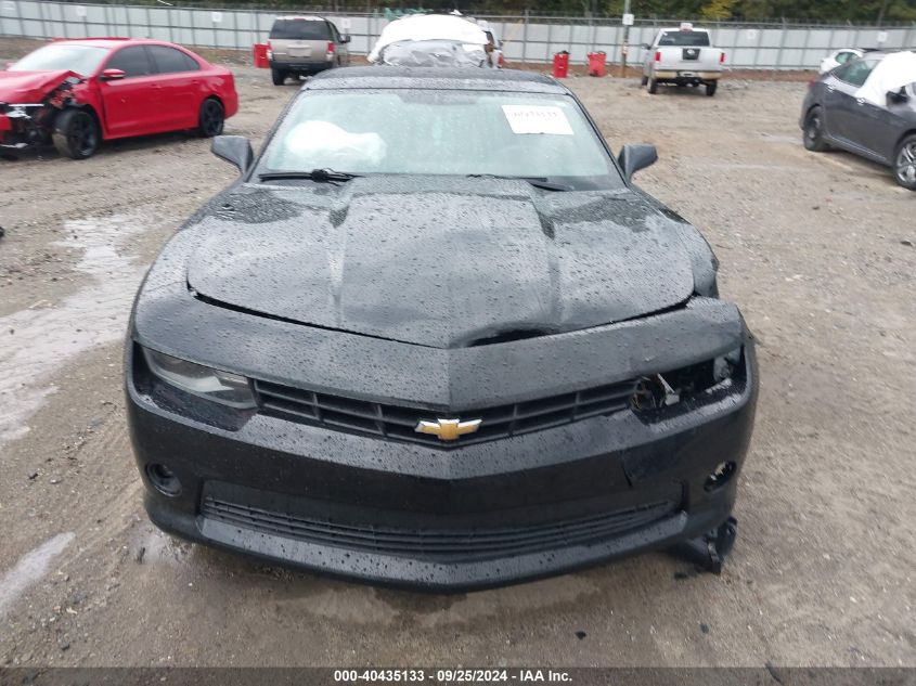 2014 Chevrolet Camaro 2Ls VIN: 2G1FA1E37E9234576 Lot: 40435133