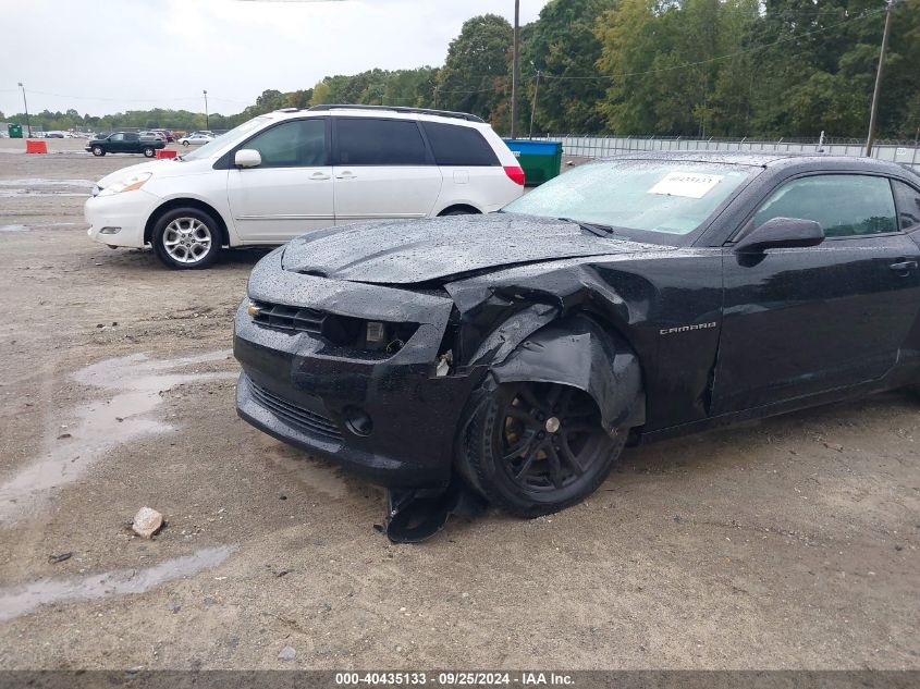 2014 Chevrolet Camaro 2Ls VIN: 2G1FA1E37E9234576 Lot: 40435133