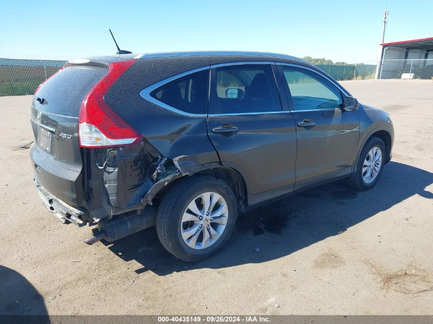 VIN 2HKRM4H75EH652739 2014 Honda CR-V, Ex-L no.4