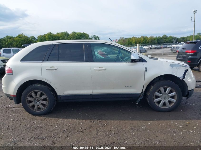 2008 Lincoln Mkx VIN: 2LMDU88C78BJ27289 Lot: 40435185