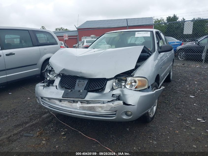 2006 Nissan Sentra 1.8S VIN: 3N1CB51D36L548367 Lot: 40435189